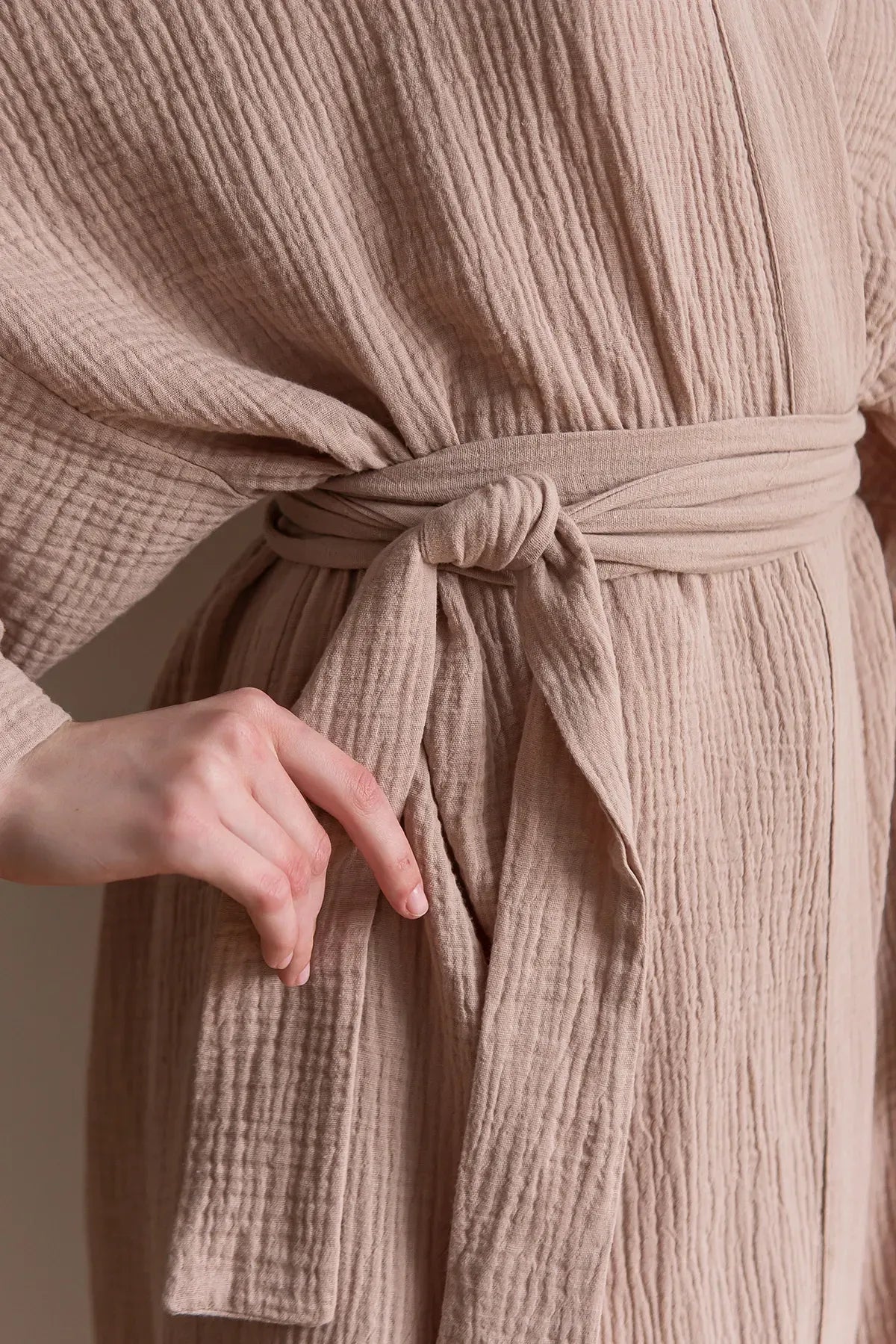 Халат из муслина Latte ML0035-01-04