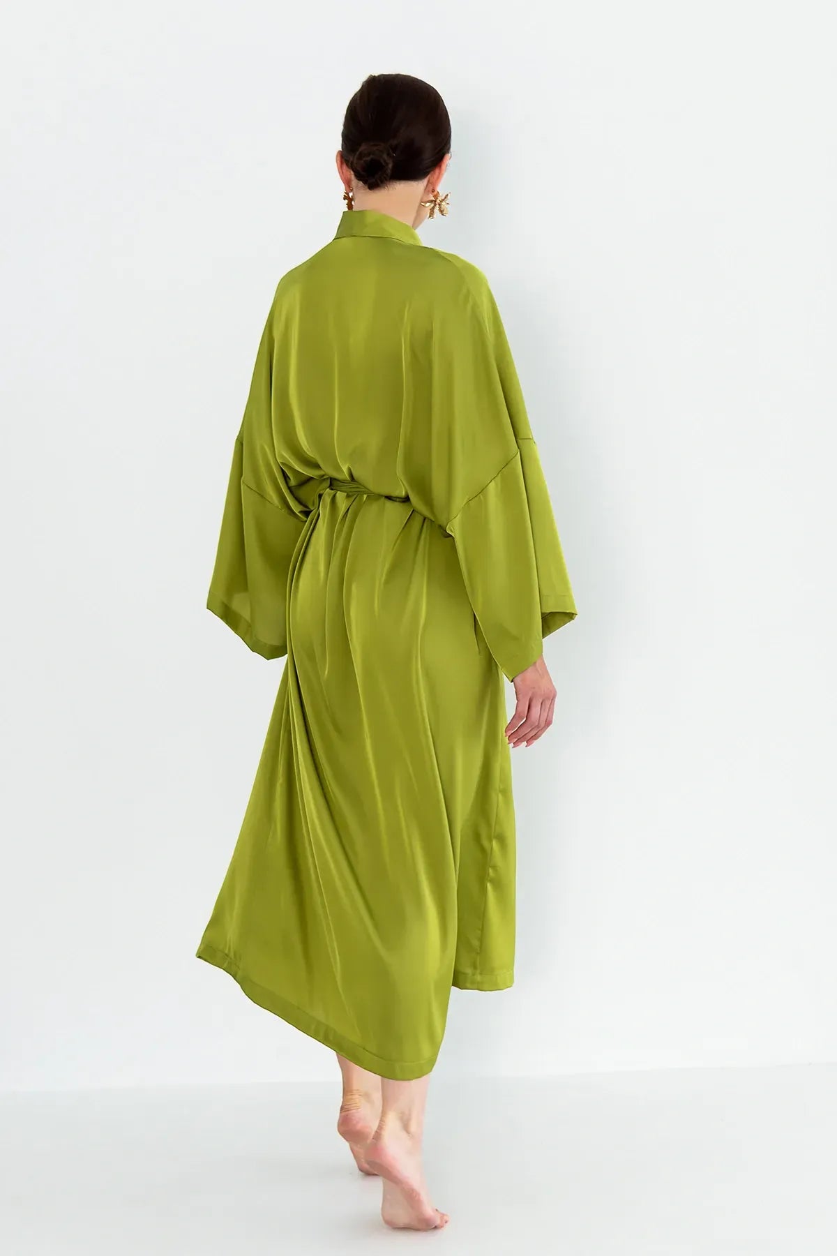 Шелковый халат-кимоно Mustang SH0035-21-04