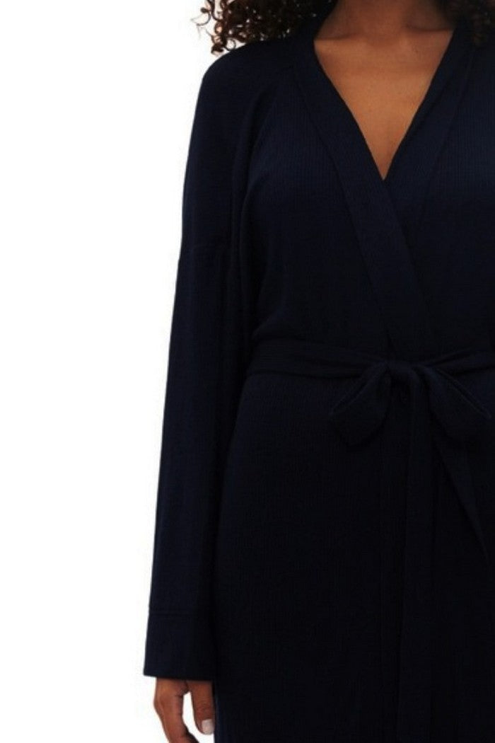 Халат в рубчик 926668932 blue