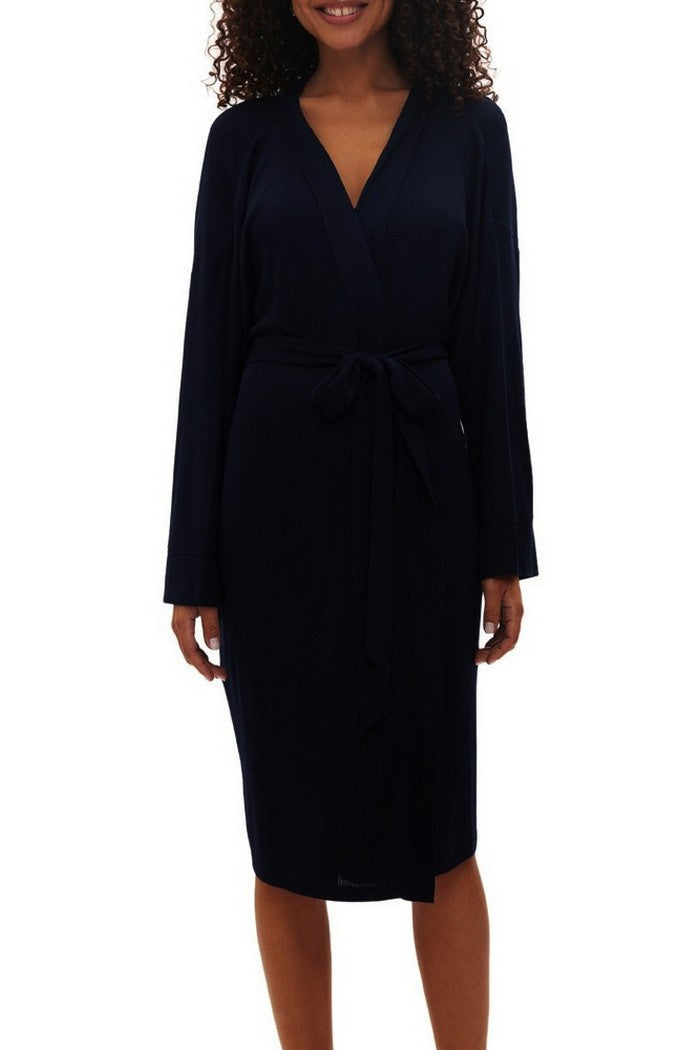 Халат в рубчик 926668932 blue