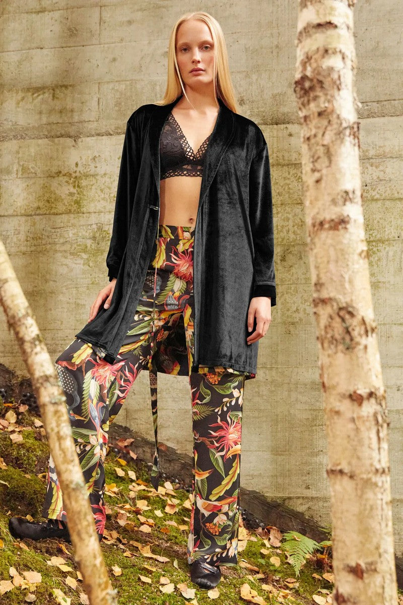 Двосторонній халат-кімоно 2/20298 multi