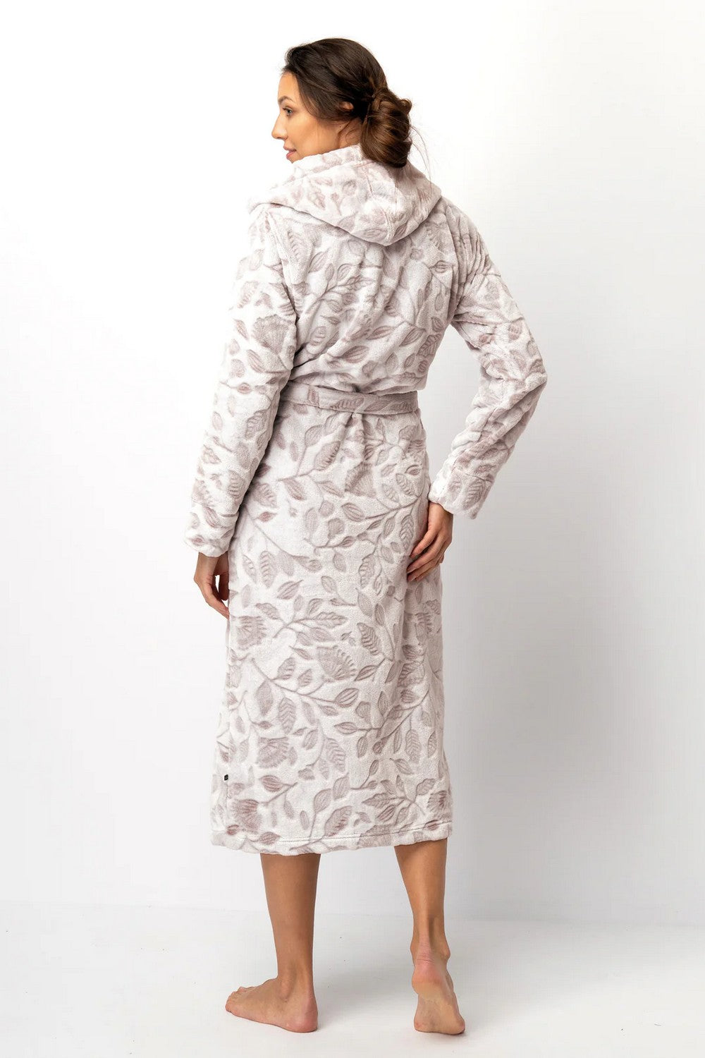 Халат из велсофта LGL 545 beige