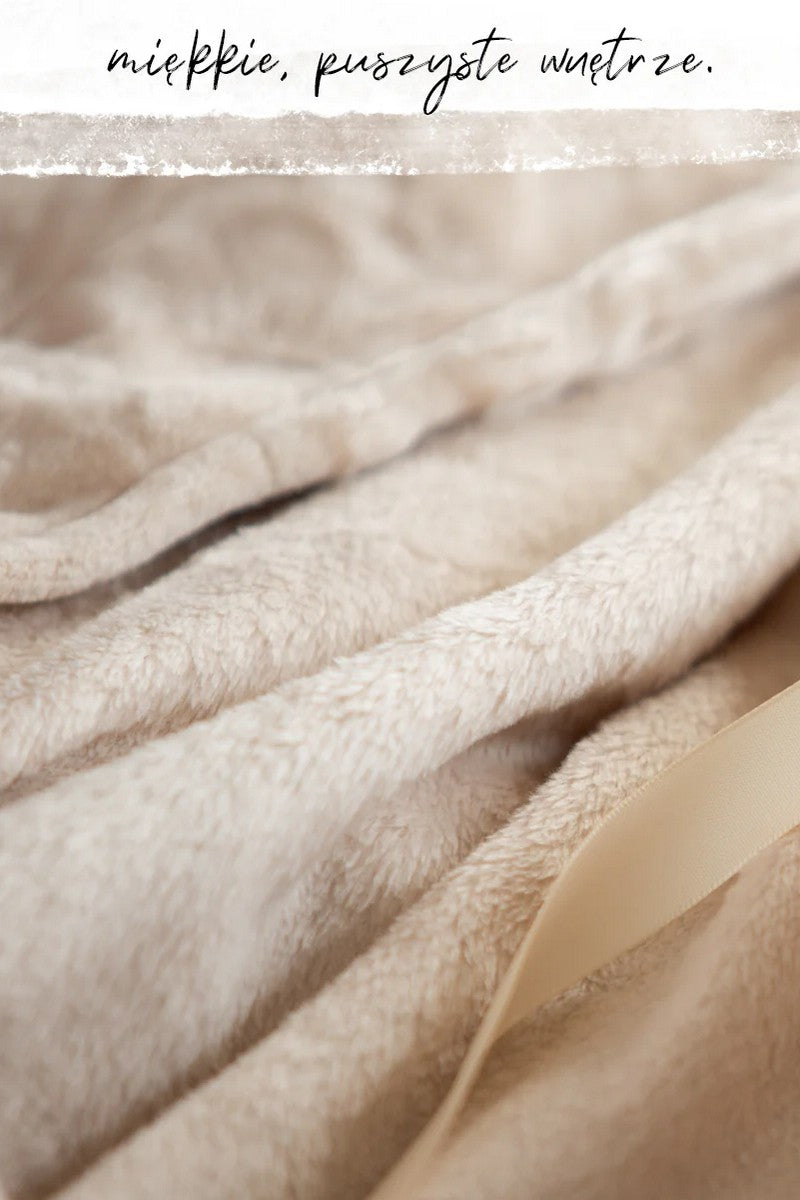 Халат из велсофта LGL 605 beige