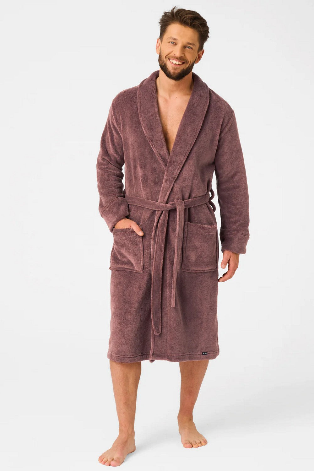 Мужской халат MGL 255 brown