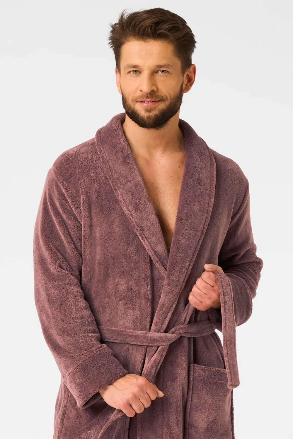 Мужской халат MGL 255 brown