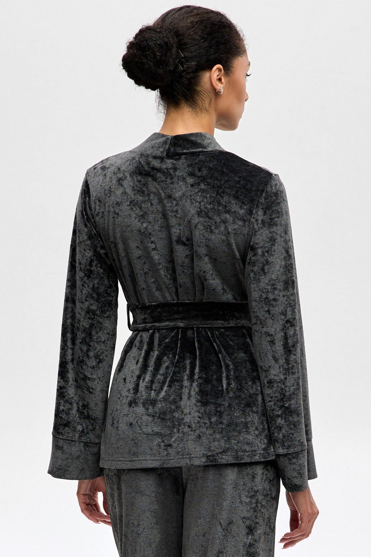 Велюровый халат 1822/80008