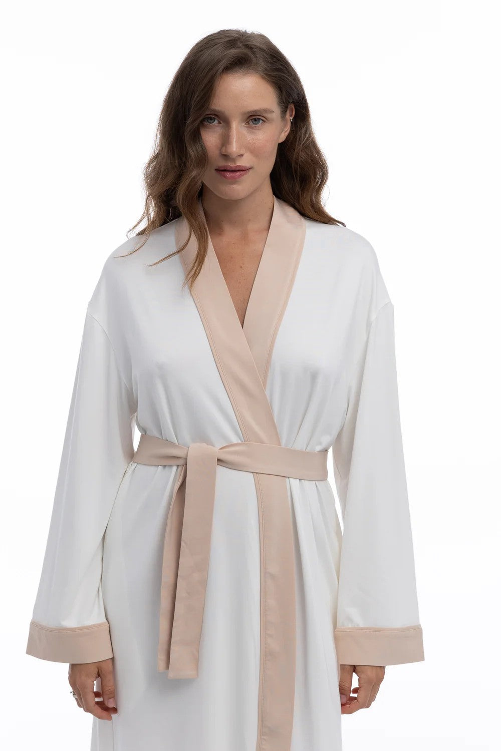 Халат из бамбука 251207-17 Classy Morning unbleached cotton