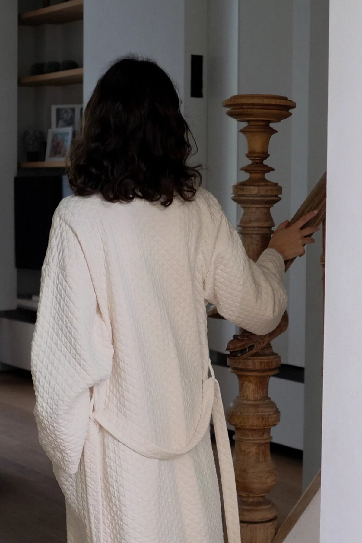 Трикотажний халат Sofia 110 Charming Matelasse ivory