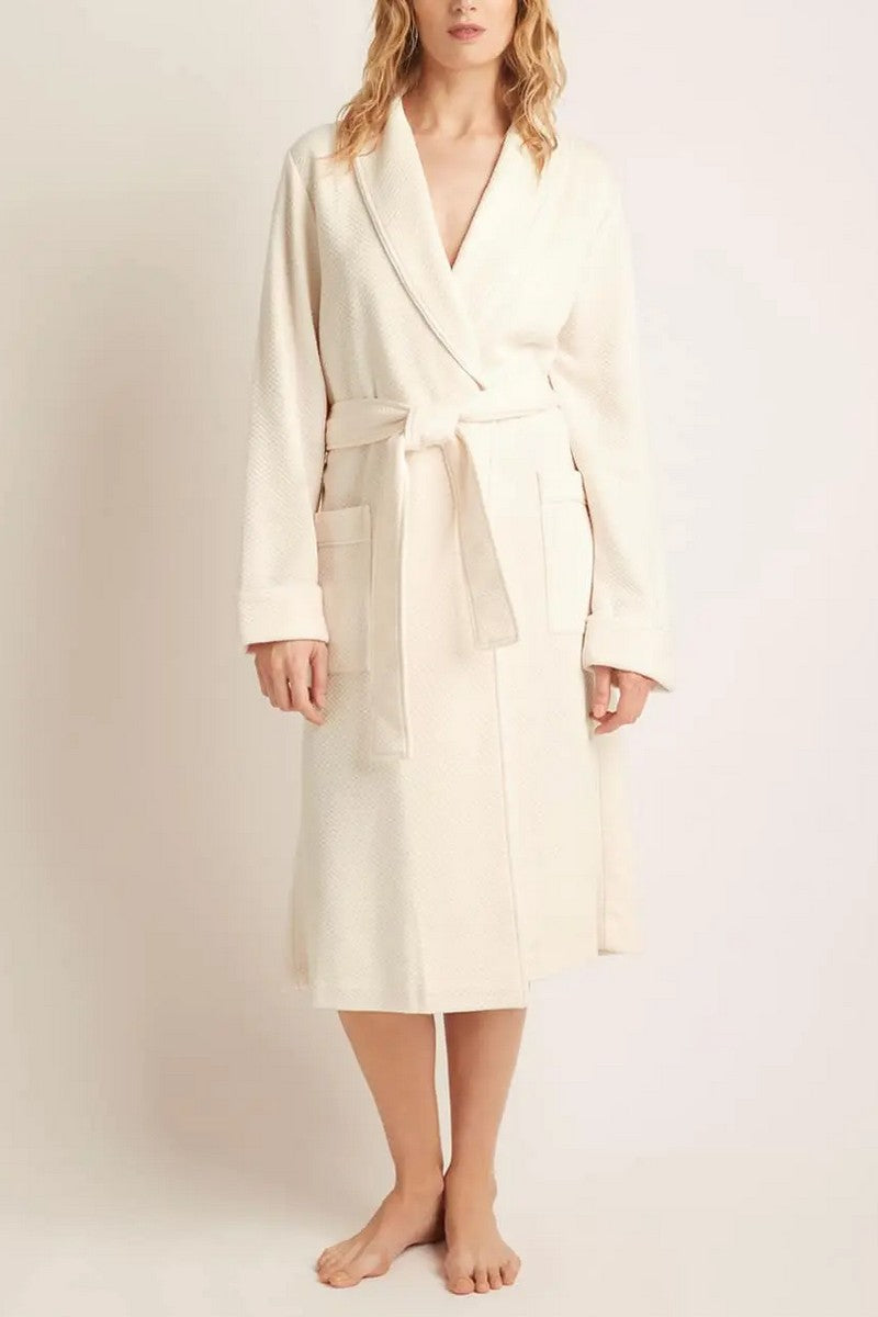 Трикотажный халат Sofia 110 Charming Matelasse ivory