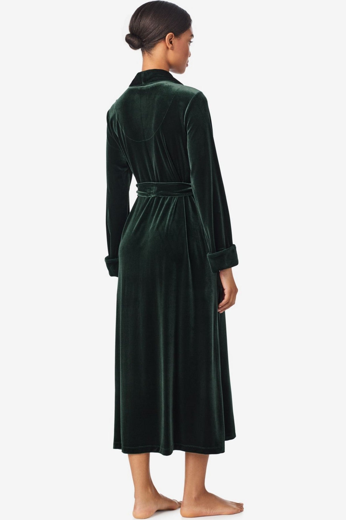 Оксамитовий халат 163668445 green Ralph Lauren спина