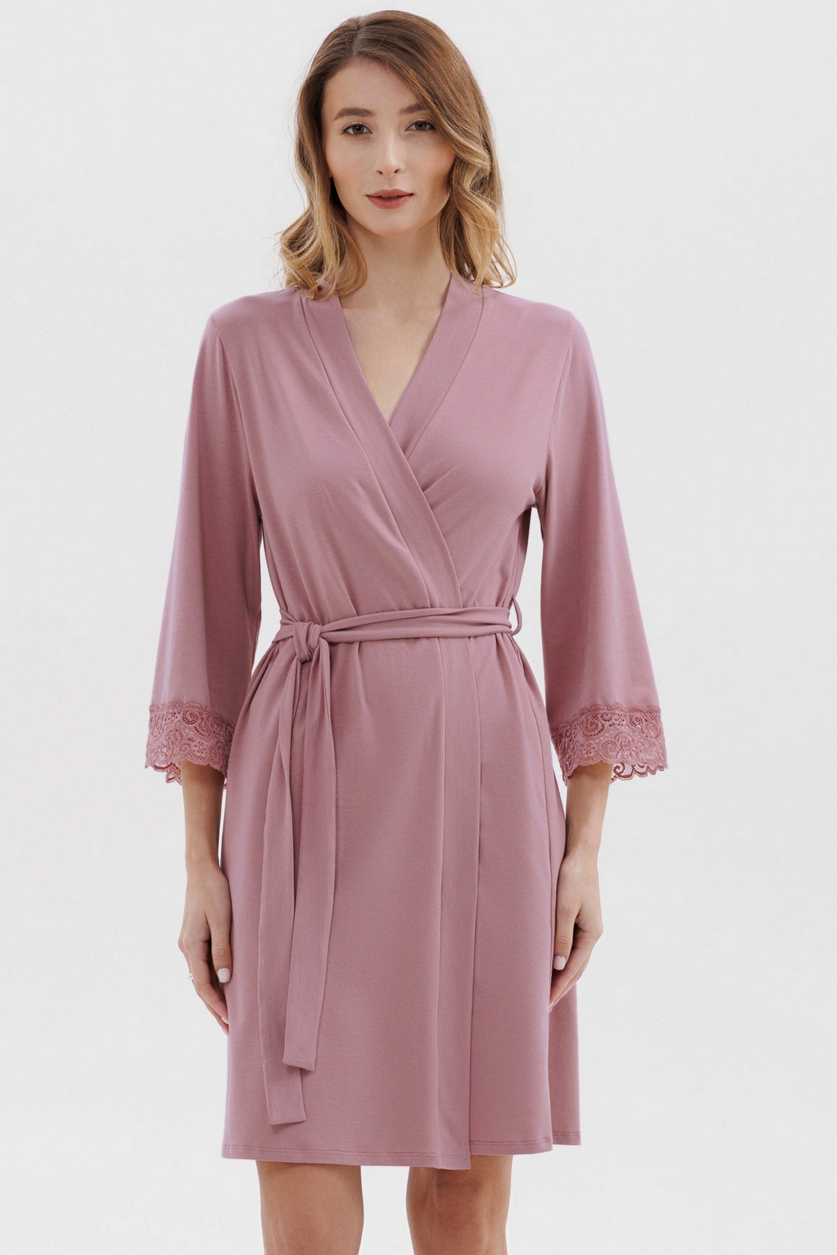 Хлопковый халат 1563/16529