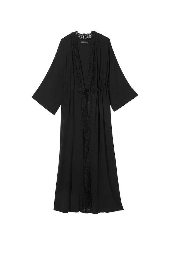 Халат з модалу 359459298 black