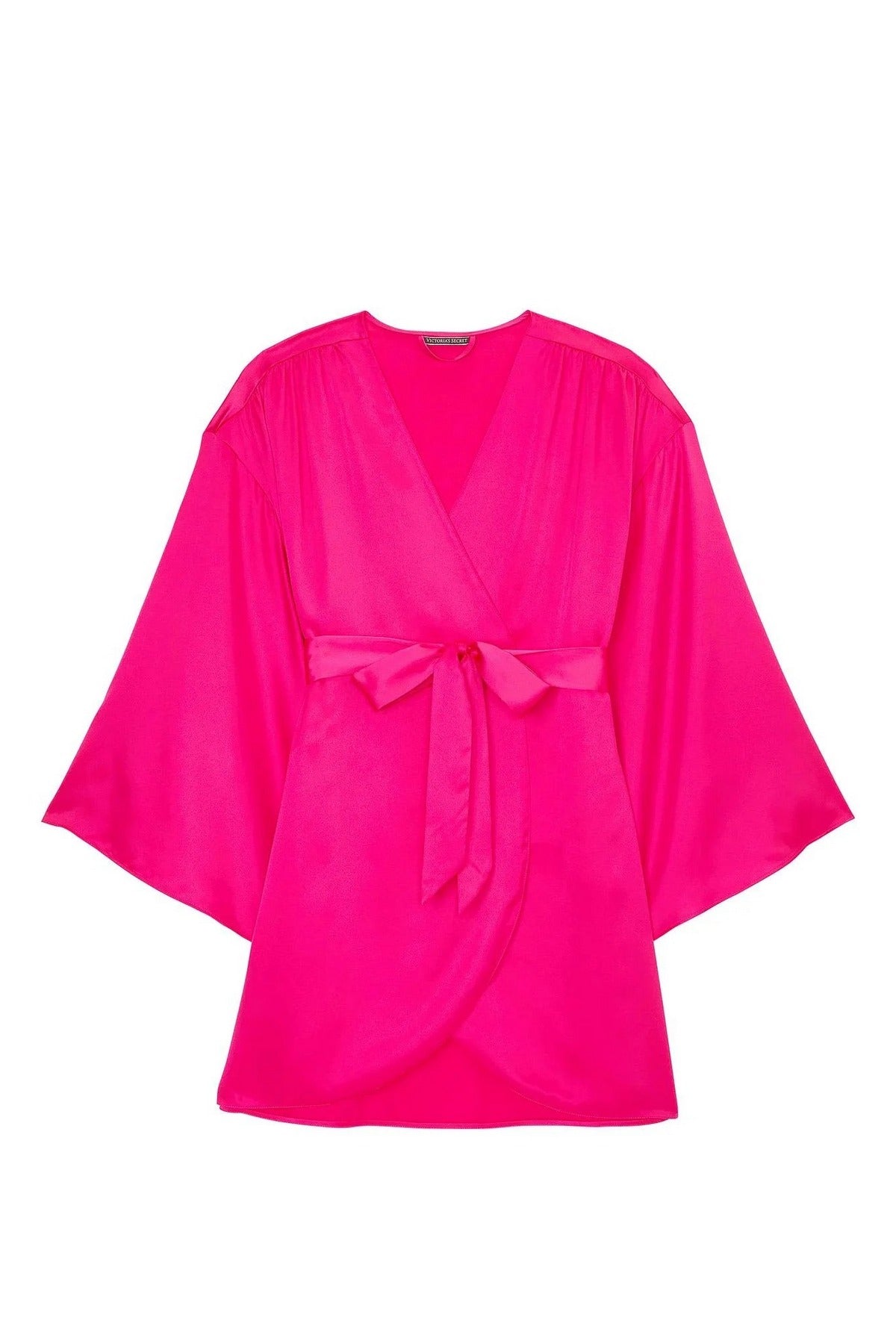 Сатиновый халат 773003948 pink