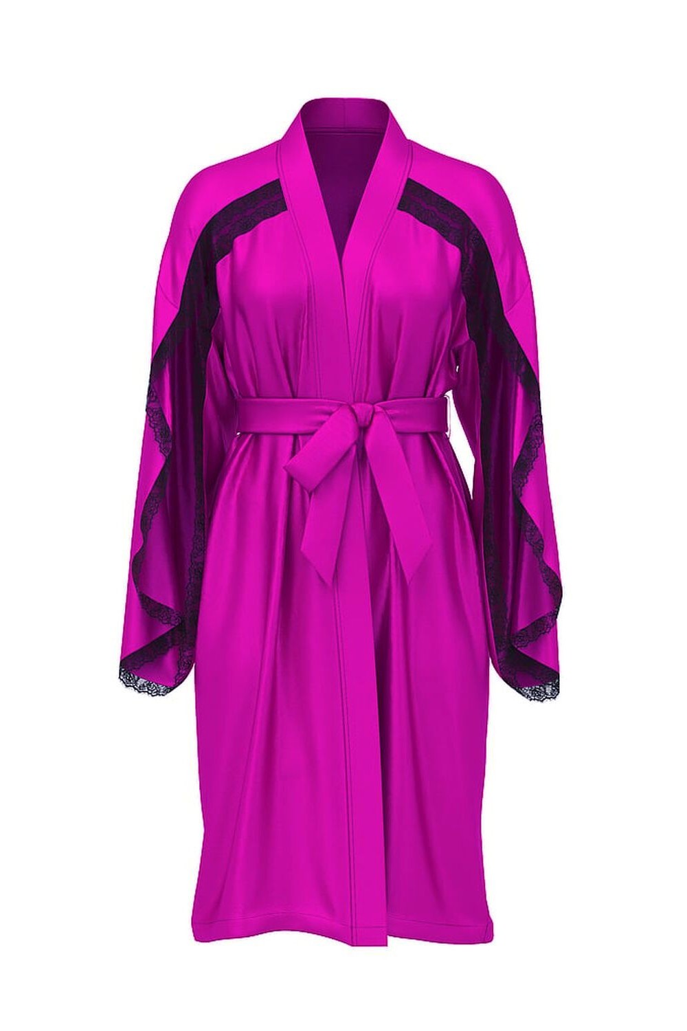 Сатиновий халат 819771644 pink Victoria`s Secret
