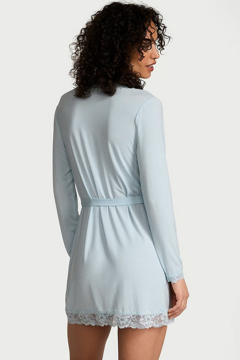 Халат из модала 908134350 blue