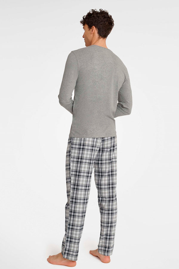 Мужская пижама из хлопка 40946 Usher gray