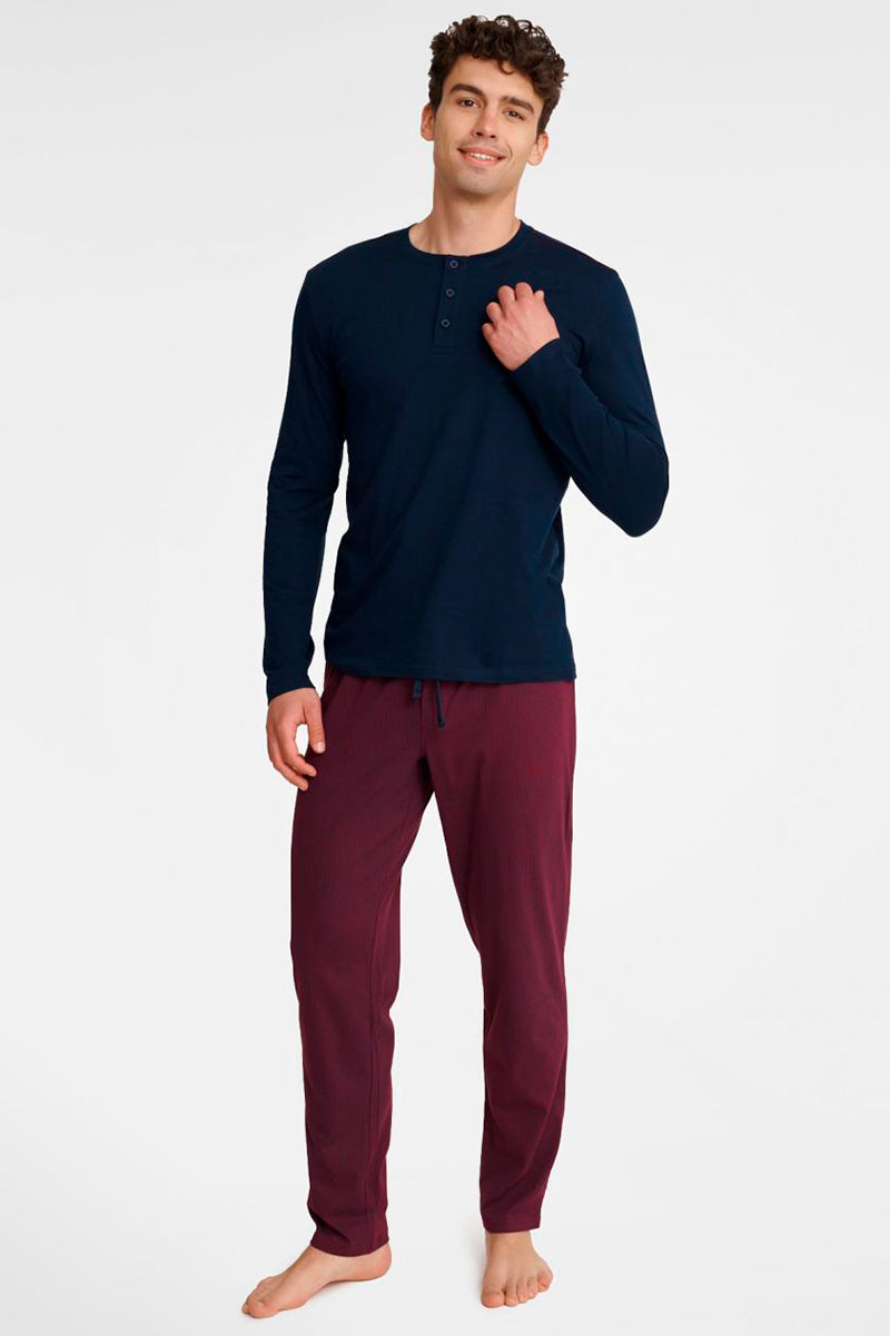 Мужская пижама из хлопка 40949 Udos multi