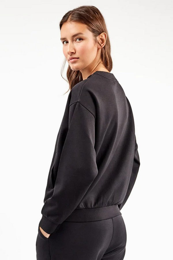 Трикотажное худи 2/70004 black