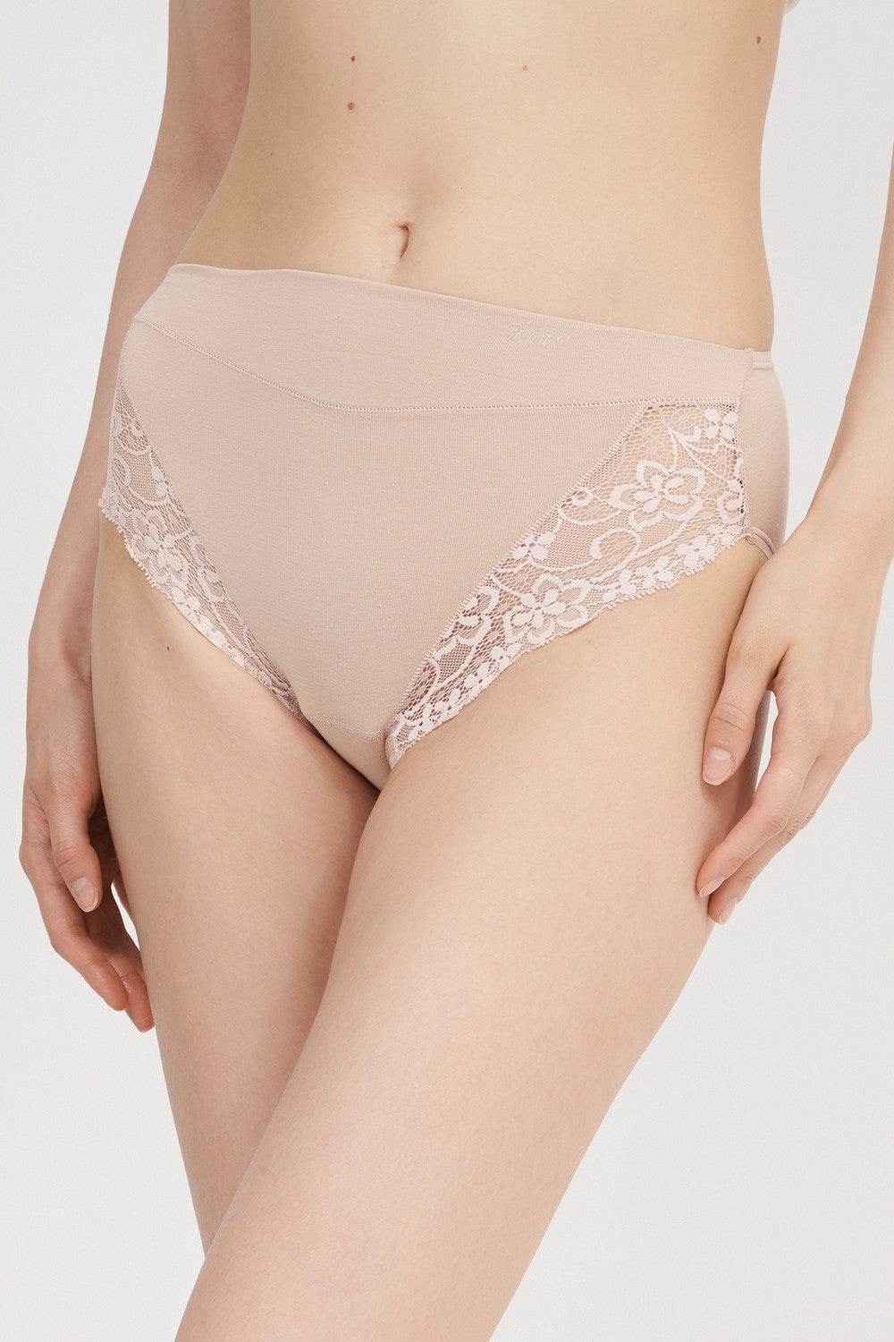 Набір бавовняних трусиків з мереживом 31397 Milano esencial (2 шт.)