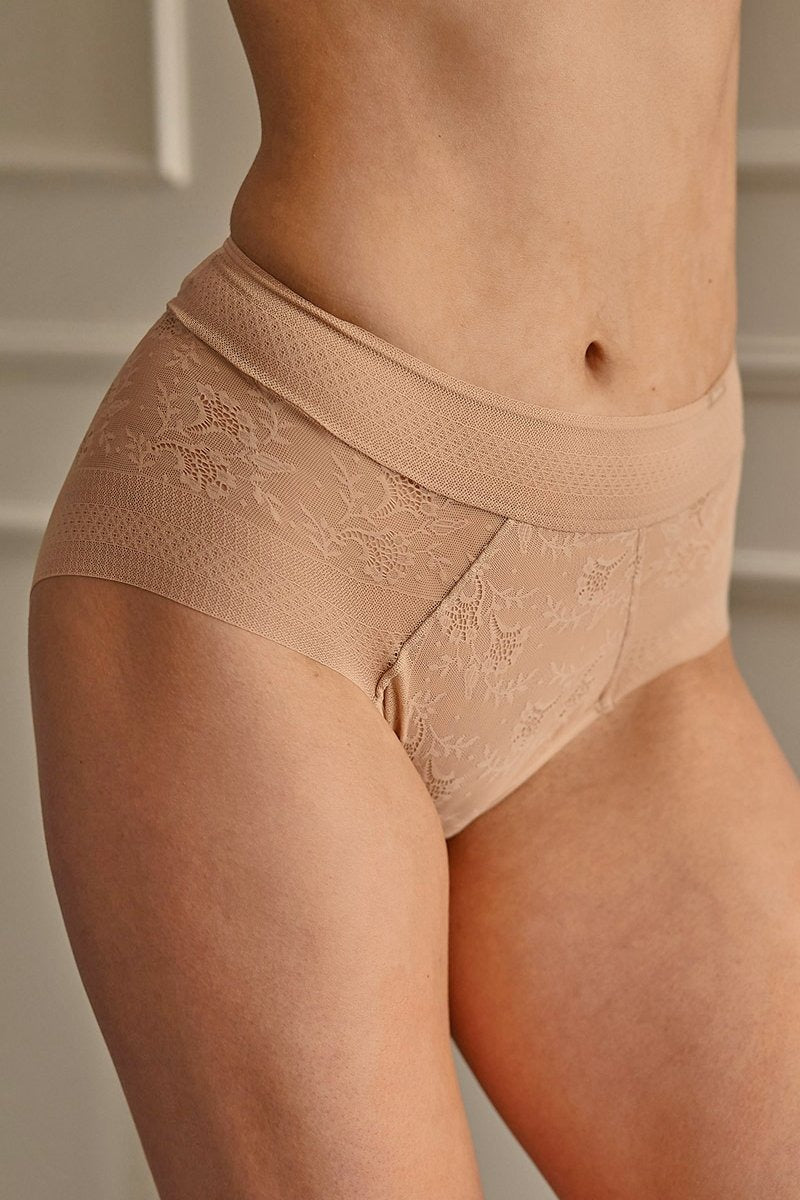 Бесшовные трусики слип из кружева 31610 Carey magic band