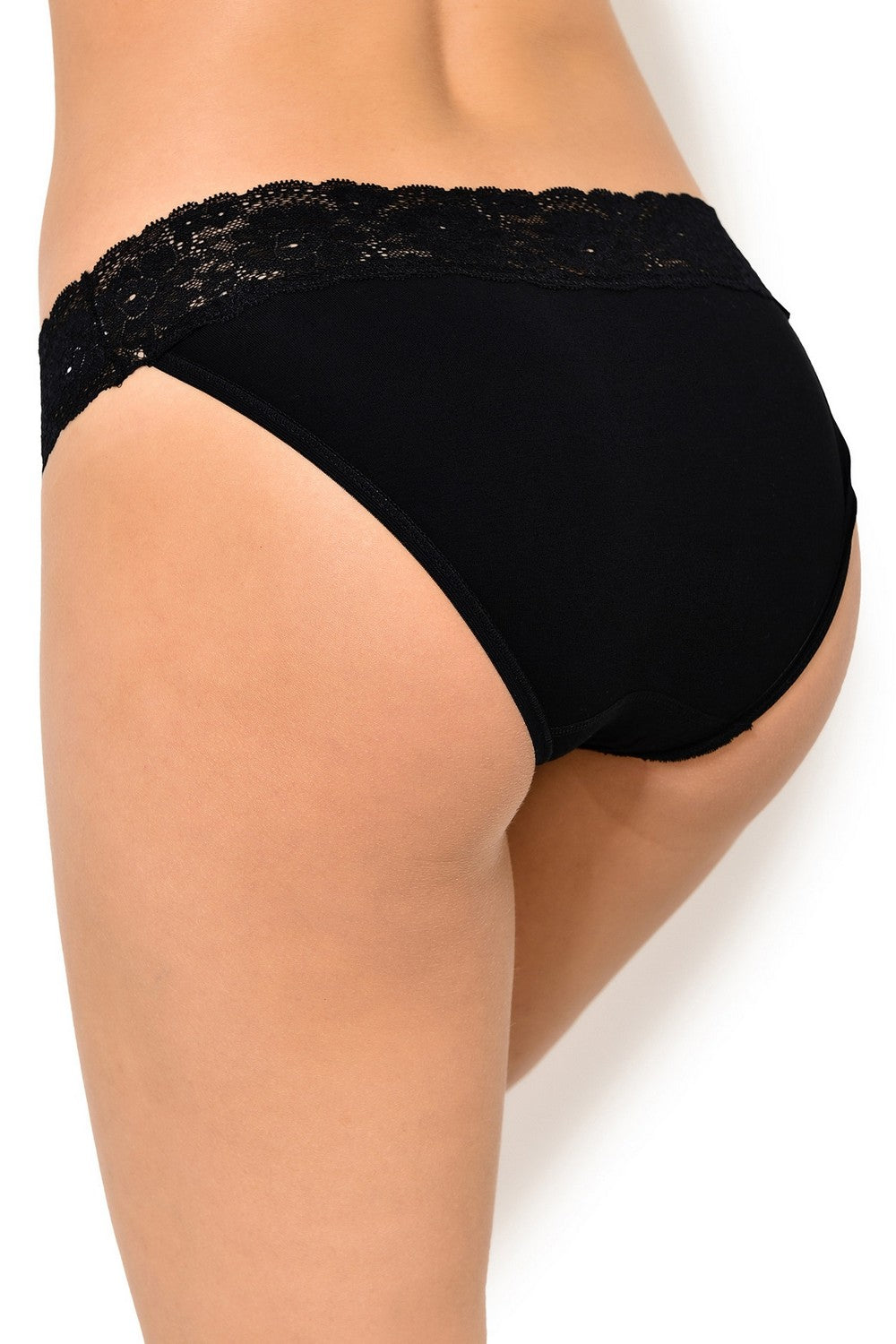 Бавовняні трусики з мереживним поясом 31787 Dolce