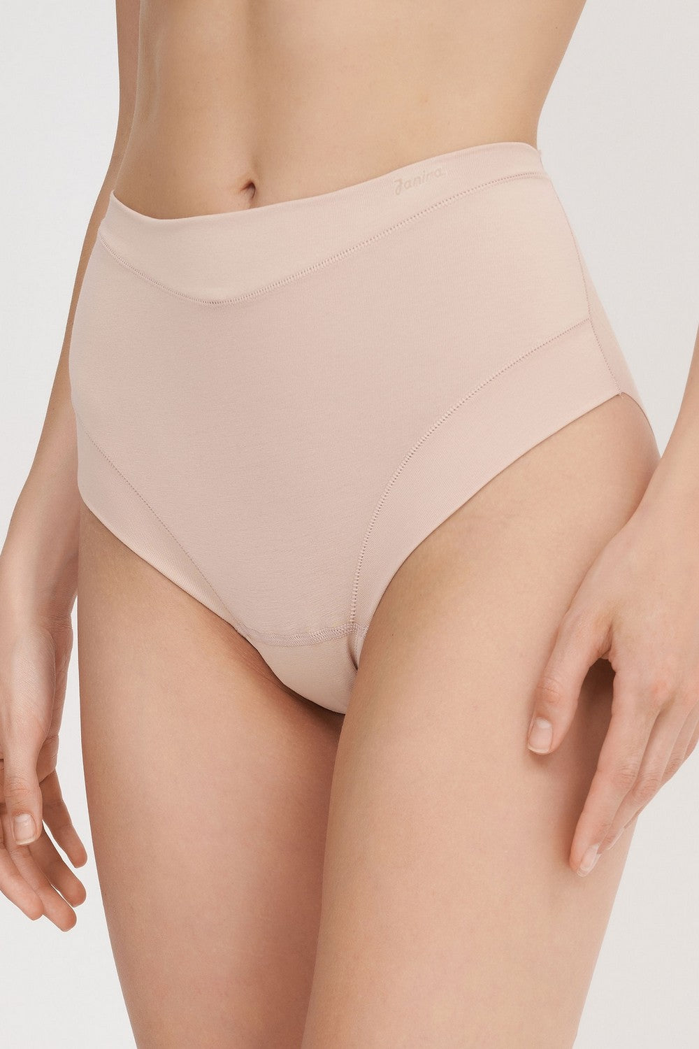 Бесшовные трусики слип из хлопка 31863 cotton band