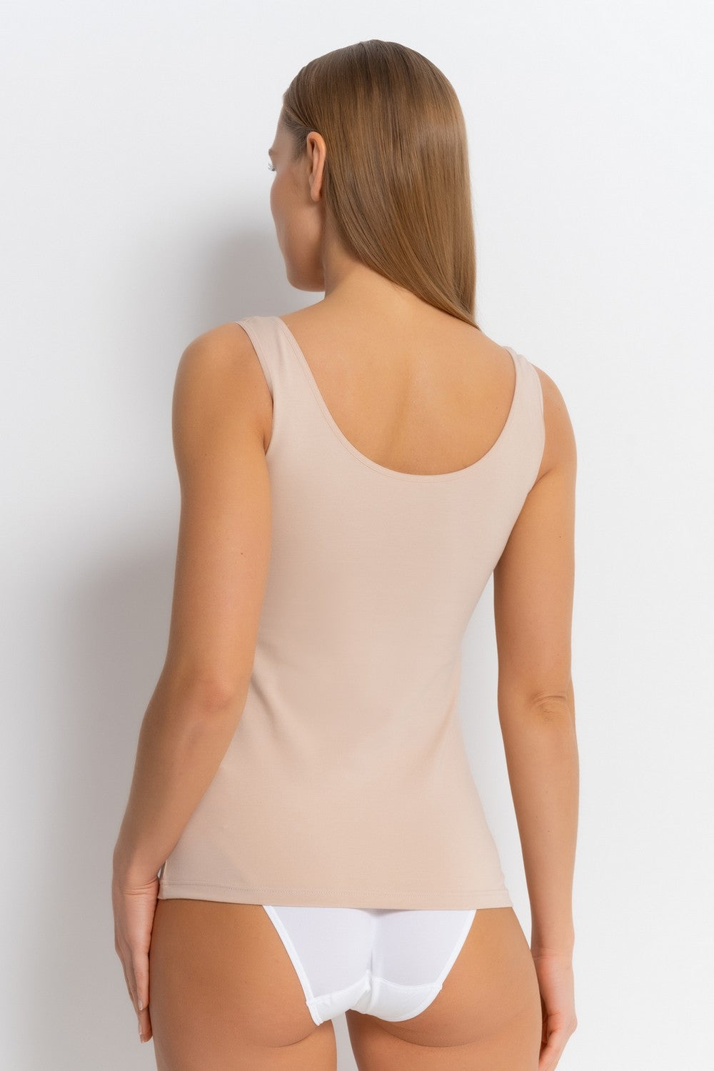 Бавовняна майка на широких бретелях 45201 CTA IM perfest day