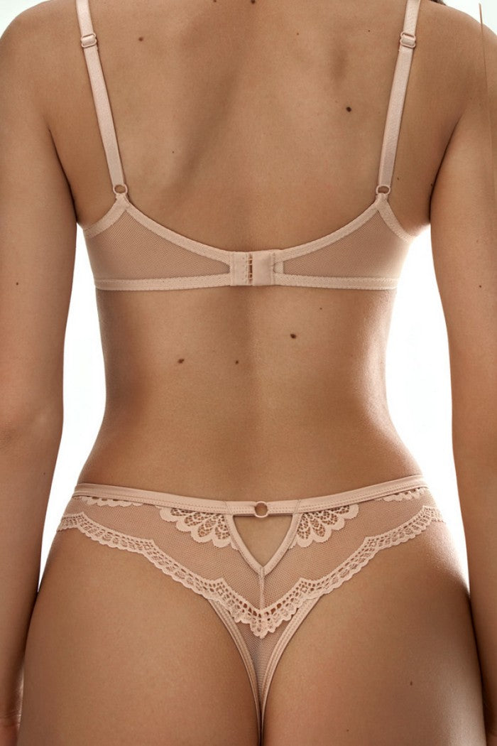 Бюстгальтер пуш-ап 1024/37 July beige Jasmine lingerie