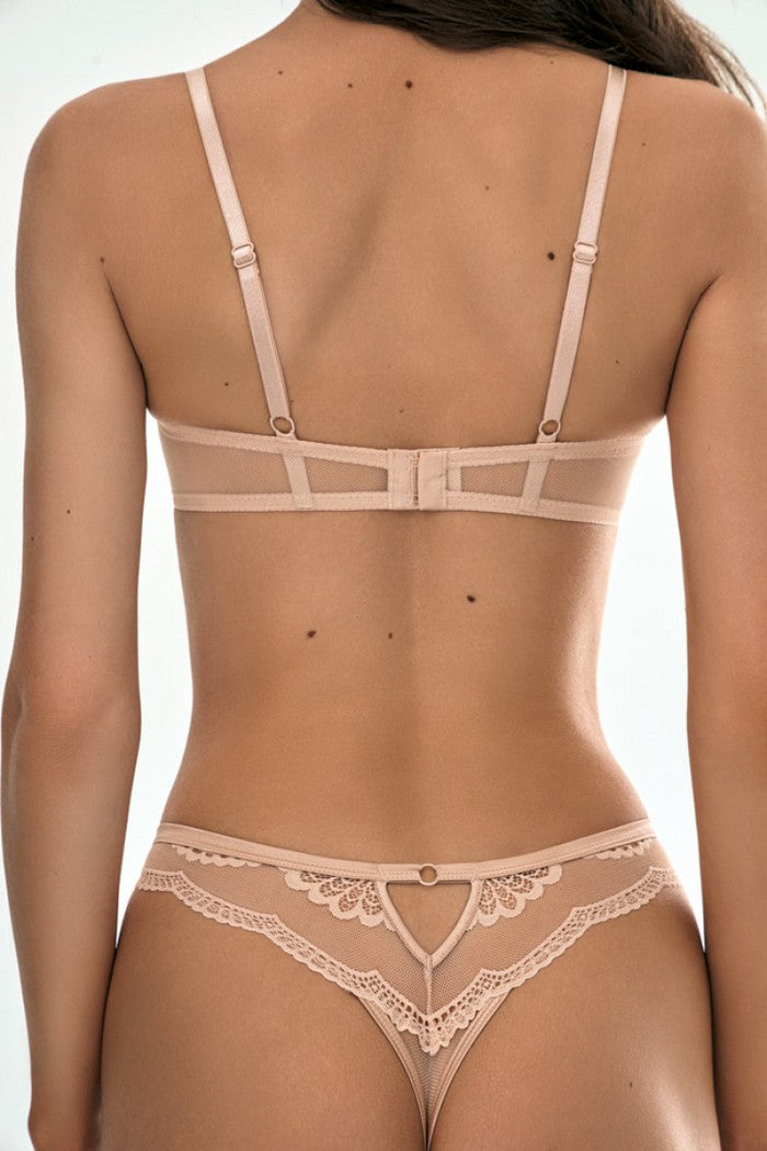 Бюстгальтер планж 1030/37 Mary beige Jasmine lingerie