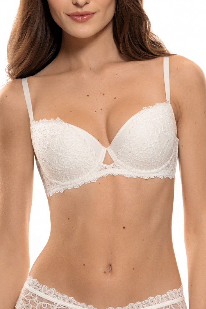 Формованный бюстгальтер на косточках 1117/76 Leis milk