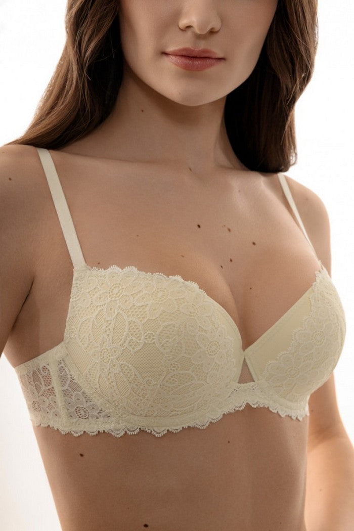 Формований бюстгальтер на кісточках 1117/76 Leis yellow