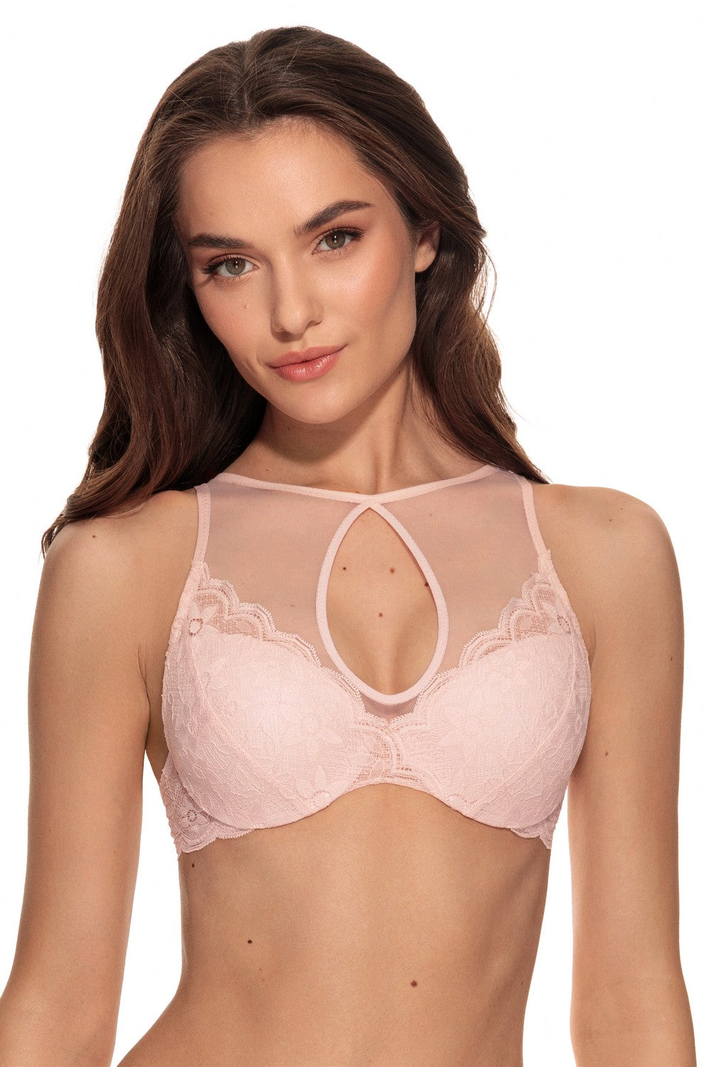 Бюстгальтер пуш-ап 1129/10 Moly rose powder