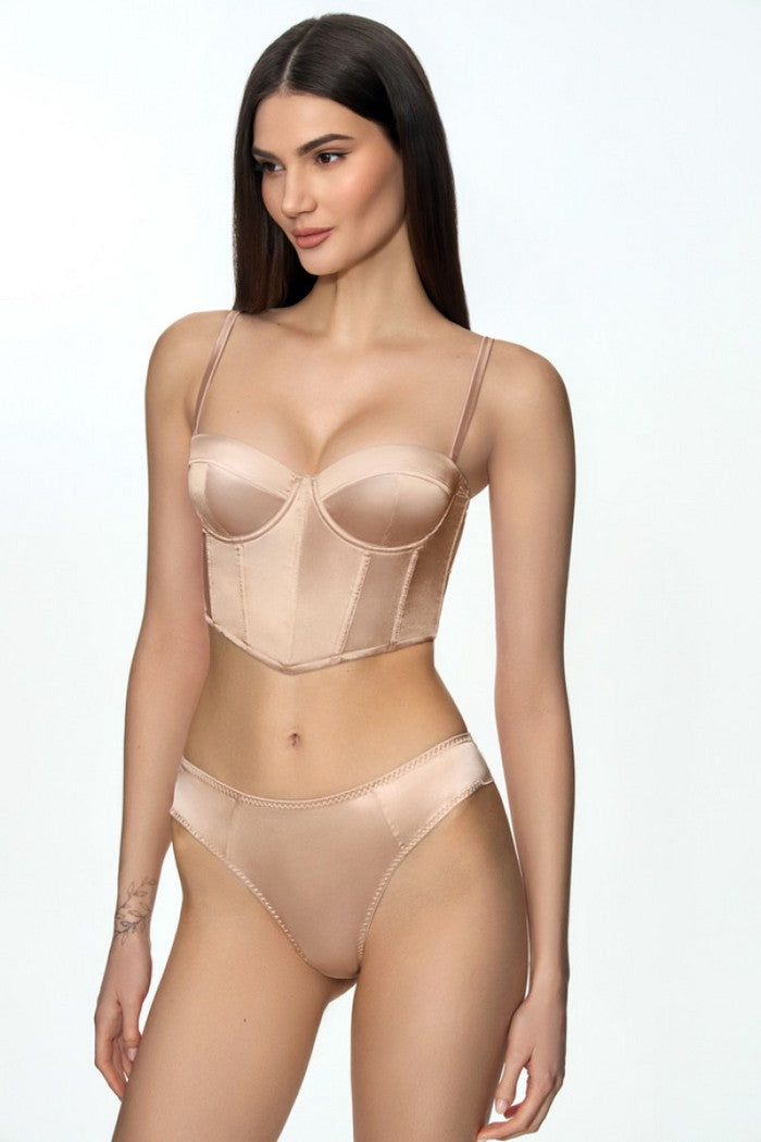 Корсет на кісточках 1205/84 Dase beige Jasmine lingerie