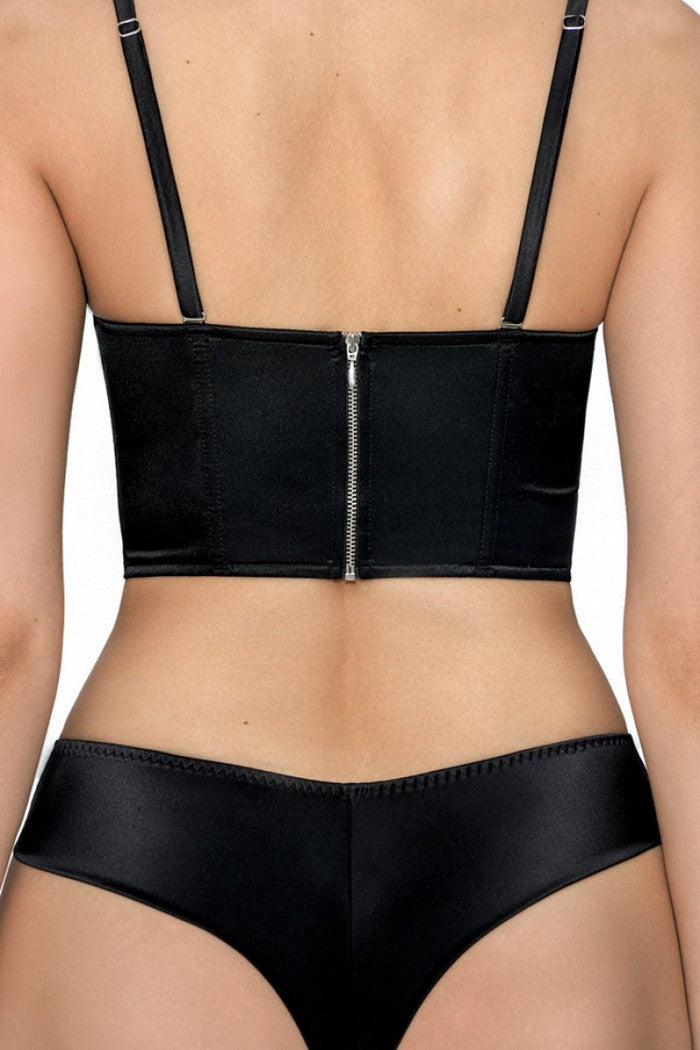 Корсет на кісточках 1205/84 Dase black Jasmine lingerie