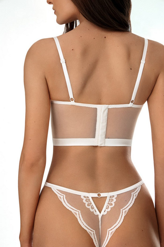 Мереживо з мережива 1491/37 Edry milk Jasmine lingerie