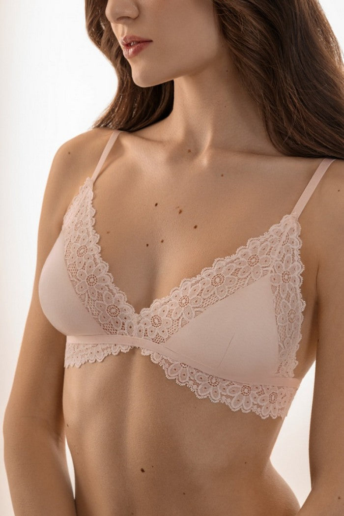 Бралет с мягкими чашками 1605/76 Anna powder