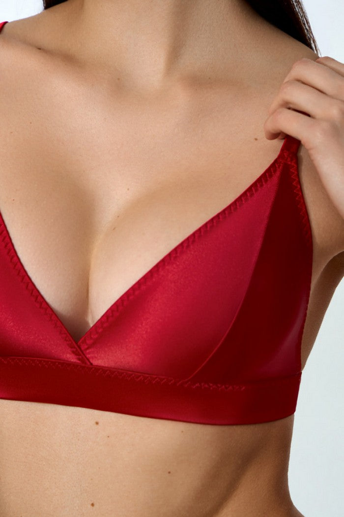 Бралет без кісточок 1623/84 Elli red Jasmine lingerie