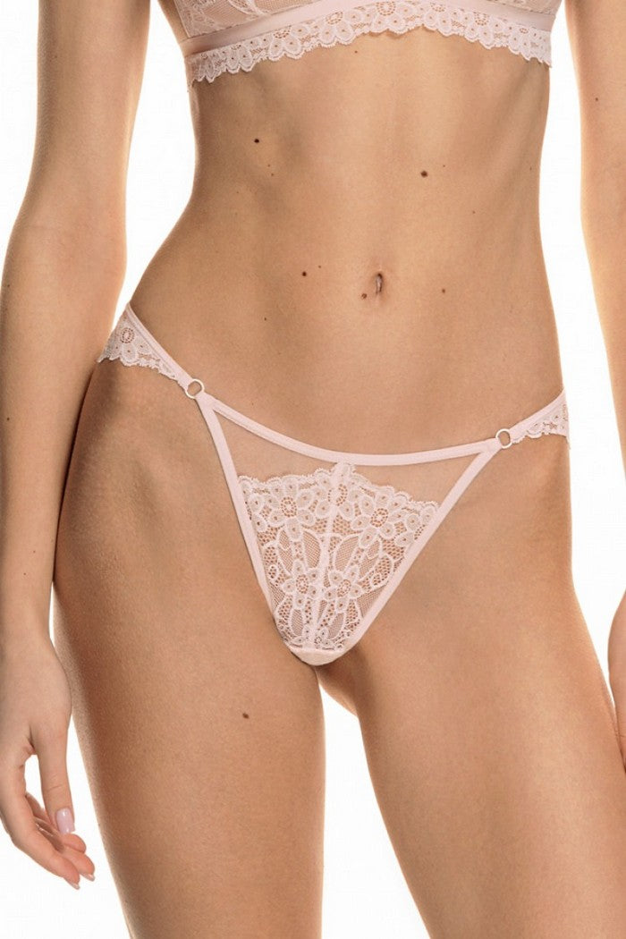 Трусики бразилиана из кружева 2264/76 Ketlin powder