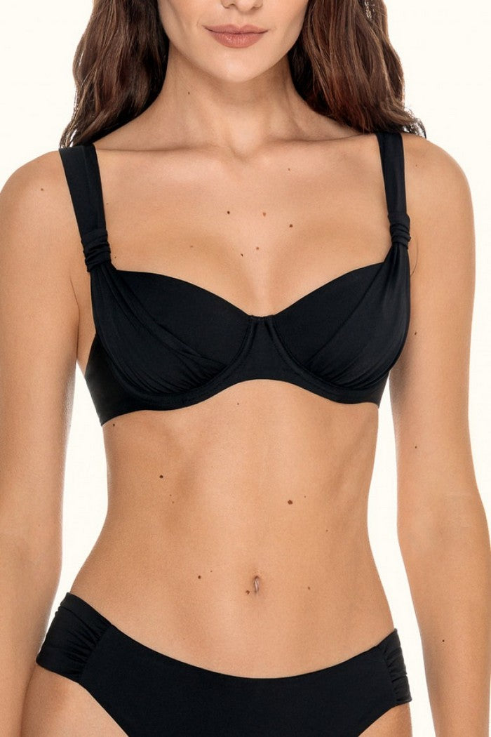 Мягкий купальный бюстгальтер 6342/19 Alsy black