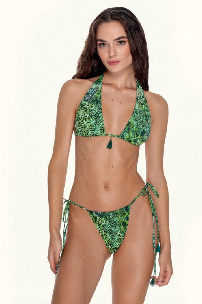 Купальный бюстгальтер с завязками 6353/65 Zoie green