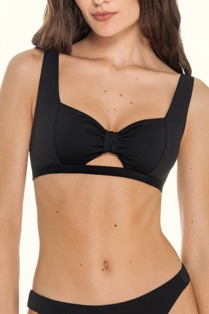 Мягкий купальный бюстгальтер 6361/19 Oksy black