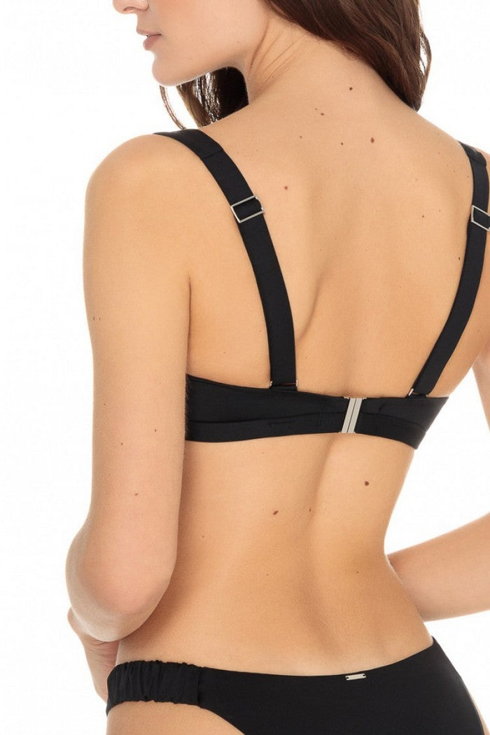 М'який бюстгальтер купальний 6361/19 Oksy black