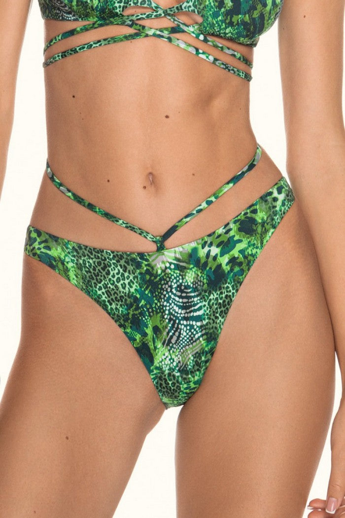 Купальные плавки слип 6449/65 Kelly green