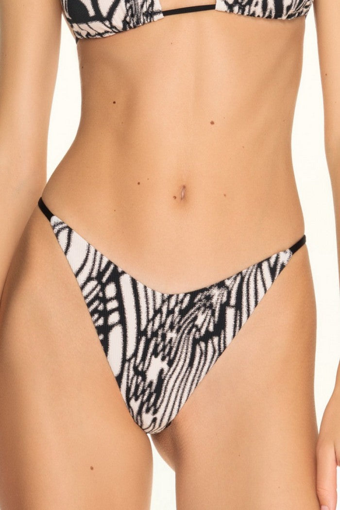 Плавки с тонкими боковинками 6478/68 Julien beige/black