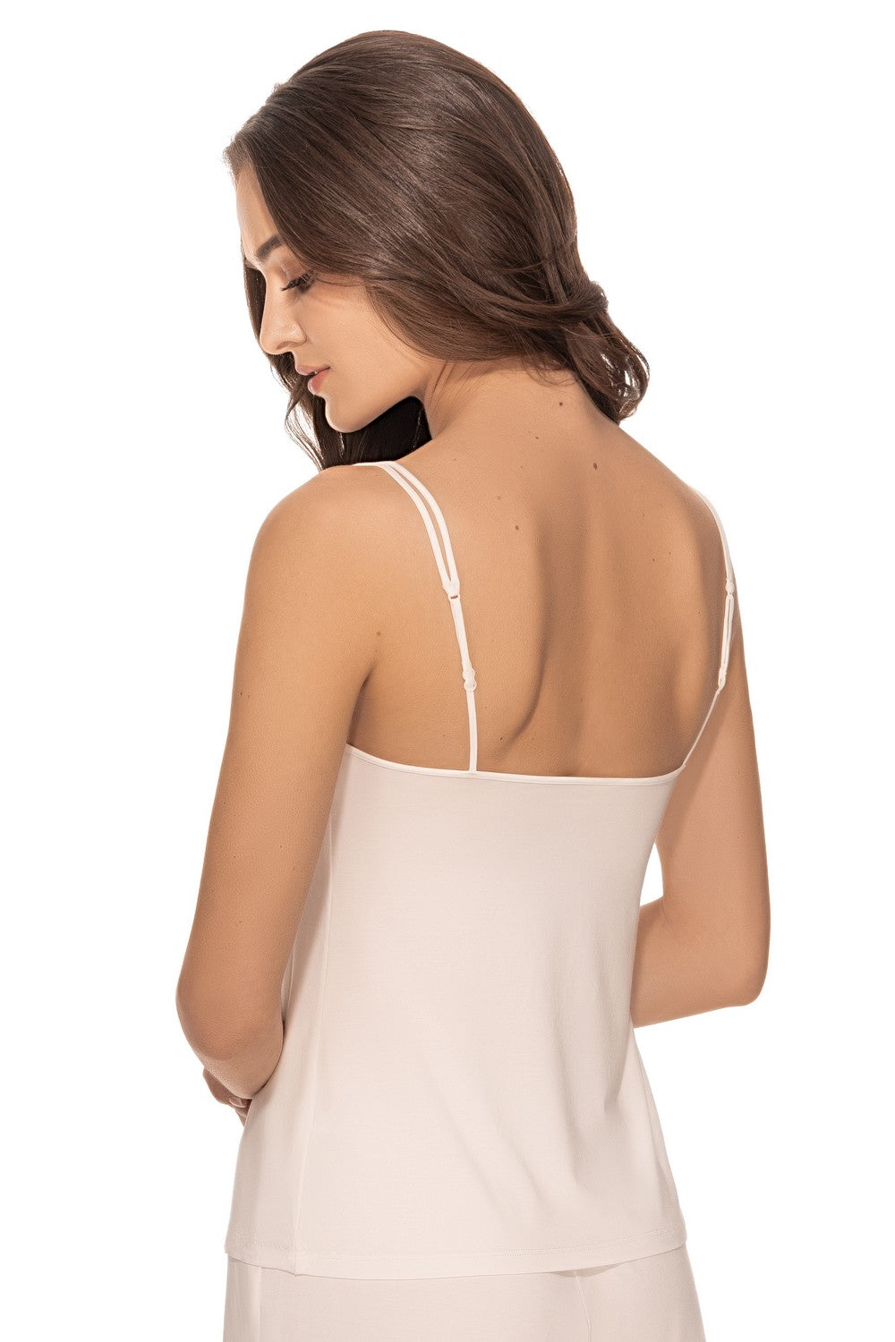 Пижамная майка из вискозы 7502/11 Ofelia milk