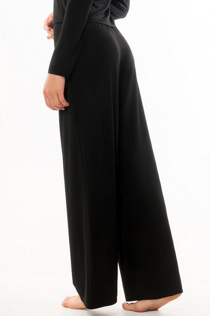 Піжамні штани з віскози 7902/11 Laurel black