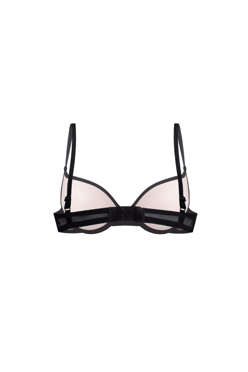 Бюстгальтер пуш-ап 5205 Melissa black/peony