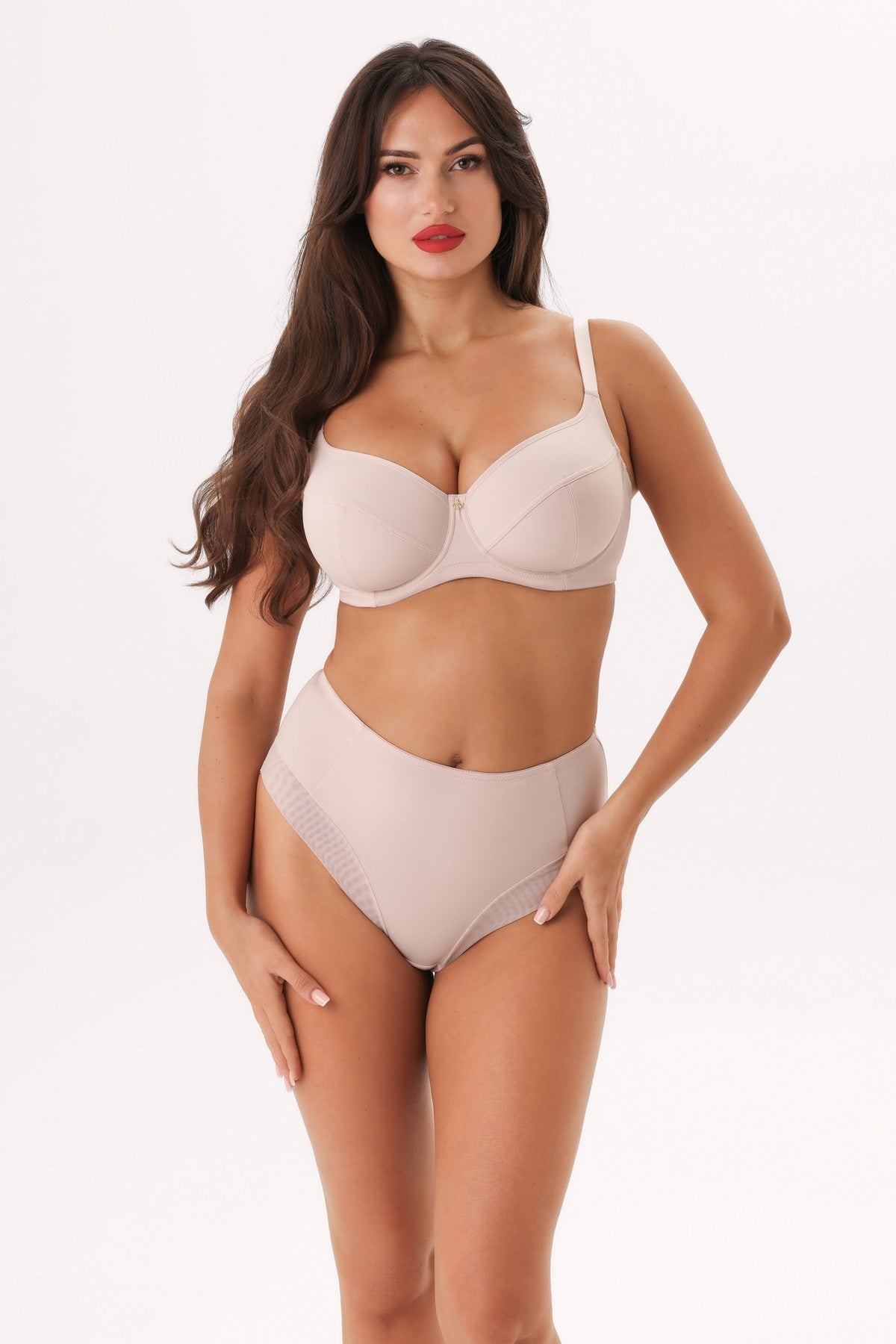 Мягкий бюстгальтер из микрофибры Agata 5227 peony