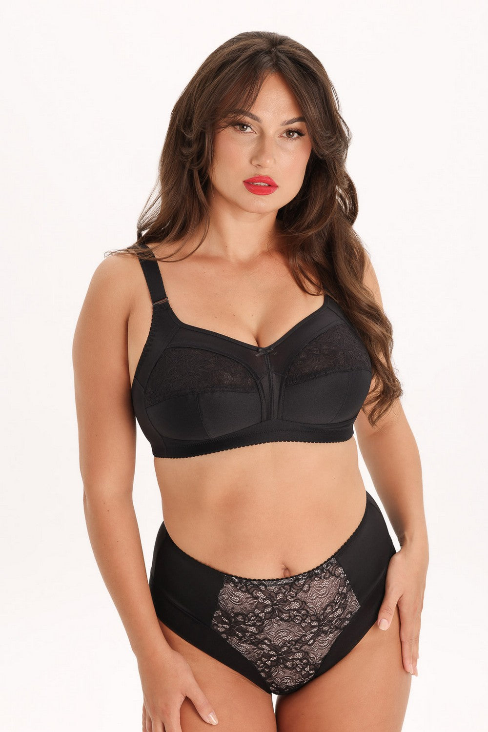 М'який бюстгальтер без кісточок Melanka 5233 black