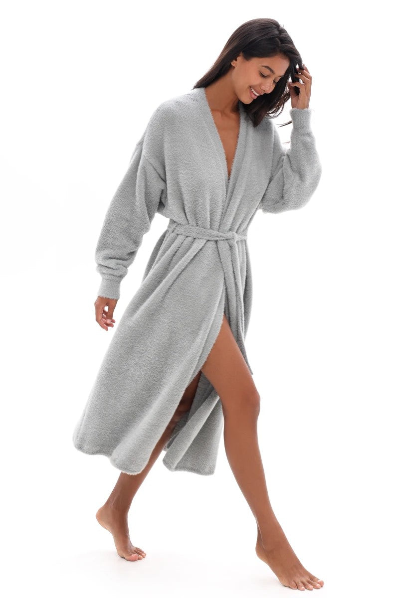 Вязаный кардиган 25100 Pearl Gray